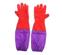 DOITOOL Elbow Length Aquarium Gloves, Water Resistant Rubber for Aquarium Water Change, Handling Marine Life and Fish Tank Cleaning