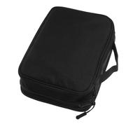 DOITOOL Electronic Storage Bag Trailer Pulley Hat Bento Cable Bins Filler Water Bottle Ratcheting Tablet Stand Retractable Ties Drift Cooler Caddy Charger Waterproof Fabric Black