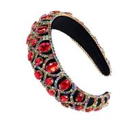DOITOOL Elegant Baroque Style Rhinestone Headband for Women, Comfortable Wearing Experience with Moderate Weight, for Parties and Daily Wear, Unique Rhinestone Hairband Decoration