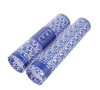 DOITOOL Elegant Brocade Calligraphy Painting Scroll Box with Decorative Pattern Protective Storage for Various Scroll Delicate and Practical Art Works Container Packaging
