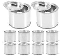 DOITOOL Empty Metal Paint Cans - 10 Pcs 0.1L Small Storage Pots