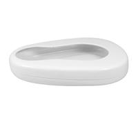 DOITOOL Enamel Bedpans Portable Bedpans Bedside Toilet Easy to Clean Nighttime Use Nursing Homes Bedside Nursing Use for Seniors and Disabled Individuals