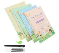 DOITOOL English Handwriting Copybook Paperboard Writing Training Book, English Learning Practice Book, Safety, Ample Contents