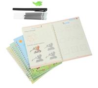 DOITOOL English Practice Copy Book, Reusable Grooved Writing Training Copybook, Paperboard, Smooth Edges, Fun-filled Activities