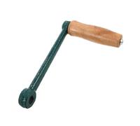 DOITOOL Ergonomic Wooden Grip Hand Crank Grinder Handle Replacement for Manual Meat Mincer Heavy Duty Food Mill Crank for Quiet Efficient Home and Restaurant Use