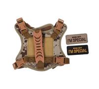 DOITOOL Escape Adjustable Cat Harness with Padded Tactical Vest Integrated D-ring for Leash Attachment Reinforced Stitching Quick Buckle System for Comfortable Walking and Traveling