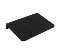 DOITOOL Espresso Tamping Mat Silicone Non-Slip Coffee Tamper Pad Thick Corner Protector Compatible with Various Coffee Machines for Home Use Black