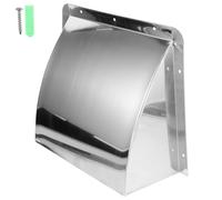 DOITOOL Exhaust Vent Cap for Indoor Outdoor Use Stainless Steel Ducting Air Extractor with Design Easy to Install Kitchen Exhaust Outlet Versatile Ventilation for Home and Industry