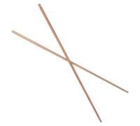 DOITOOL Extra Long Beech Wood Cooking Chopsticks for Deep Frying and Dining, Reusable Wooden Tableware Chopsticks Classic Style for Versatile Use in Kitchen and Hot Pot