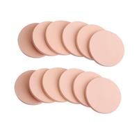 DOITOOL Facial Makeup Sponge Cushion Puff 24 Pieces round Dual-sided Wet and Dry Use Foundation Puff Set Soft Latex Cosmetic Sponges for Daily Liquid and Cream Application
