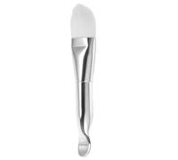 DOITOOL Facial Mud Mask Brush 18cm Nylon Soft Bristles Aluminum Handle Gentle Brush Head Even Application for Women Home and Trips Beauty Tool with Cream Spoon