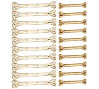 DOITOOL Fake Bones: 20PCS Simulation Plastic Bone for Crafts Mini Skeleton Bones for DIY Halloween Party Decoration Cosplay Stage Performance Supplies Two Sizes