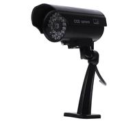 DOITOOL Fake Security Camera Black Abs Dummy Cctv with Adjustable Bracket
