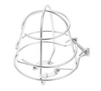 DOITOOL Fire Sprinkler Head Stainless Steel Material for Sprinkler Head Guard Cover Cage Protector Silver Finish and Unobstructed Sprinkling Fire Extinguishing System for Indoor