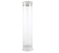 DOITOOL Fishing Storage Float Tube with Cap, 13Cm Diameter X 50Cm High Plastic Tube for Rapid Float Adjustment and Streamlined Tackle Preparation by the Shore