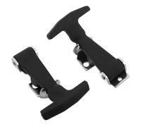 DOITOOL Flexible Rubber Draw Latch with Shock Absorption and Tight Seal, Elastic Hood Latch for Toolboxes and Coolers, Stainless Steel Hardware for Car Modifications and Outdoor