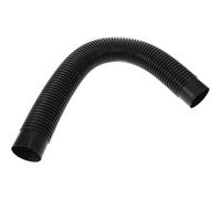 DOITOOL Flexible with Improved Airflow and Easy Installation Black Abs Air Vent Deflector Hose Sturdy Ducting Pipe for Car and Rvs for Air Conditioning and Ventilation Systems