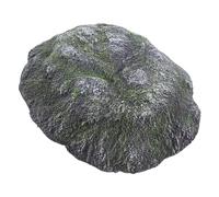 DOITOOL Floating Turtle Basking Platform Resin Reptile Ramp with Natural Rock Design for Aquarium Sunbathing and Resting Clean Floating Dock for Tortoises and Reptiles Tank Decor