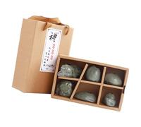DOITOOL Flower Green Indoor 6pcs Decoration Mini Ceramic for Elegant Chic Small Arranging Display and Home and Office