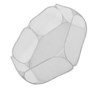 DOITOOL Foldable Pet Playpen for Small Dogs and Kittens, Hexagonal Indoor Fence with Grey Polyester Mesh, Portable Guinea Pig and Rabbit Exercise Pen with Carry Bag for Home Use