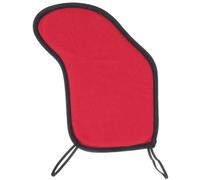 DOITOOL Foldable Red Cotton Violin Chin Rest Pad with Protective Layer for 3/4-4/4 Violins, Comfortable Mat Suitable for Long and Intense Play Periods
