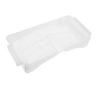 DOITOOL Freezer Drip Tray Replacement for Refrigerator Compressor, White Pp Material Condensate Drip Pan 25x12x3.5cm, Efficient Refrigeration and Fast Maintenance Fridge Repair Tray