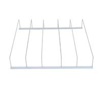 DOITOOL Fridge Soda Can Organizer Rack 40cm Wide X 42cm Deep - Anti-tip Beverage Holder for Refrigerator - Freezer Drink Storage Shelf with Spacious Compartments
