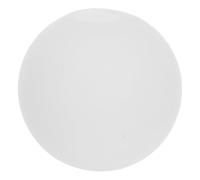 DOITOOL Frosted Glass Chandelier Ball Pendant Hanging Lampshades Room Decorative Orb Replacement Ceiling Shaped Floor Sphere Globes Modern Black Glass Globe Lamp Shades White