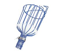 DOITOOL Fruit Picker Harvest Basket Head Fruit Harvester Attachment for Harvesting Fruit Picker Basket for Picking Apples Oranges Plums Nectarines Lemons Avocados and All Kinds of Fruits Blue