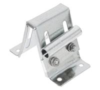 DOITOOL Garage Door Hinge for Residential Doors Iron Material with Silver Finish Sturdy Metal Bracket Convenient to Store Not Easy to Fade