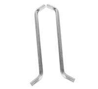 DOITOOL Garbage Disposal Wrench Not Easy to Deform Stainless Steel 2 Pcs Practical Food Waste Removal Tool for Kitchen Sink for Home Waste Bin Maintenance