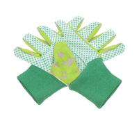 DOITOOL Gardening Gloves Protective Work Gloves for Boys and Breathable Outdoor for Planting Digging Cycling Roller Skating Flexible Fit for Hands Green