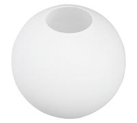 DOITOOL Glass Ball Lampshade, Frosted Milk White Glass Globe Lamp Shade, Round, Opal Sphere, Pendant Light Cover, Replacement for Table Floor 15cm