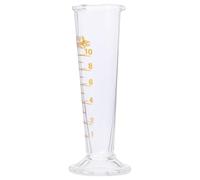 DOITOOL Glass Graduated Measuring Cylinder Scale and Spout, Sturdy Glass Beaker for Kitchen and Laboratory Use, Precise Measurement of Liquids and Ingredients