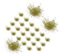 DOITOOL Grass Tuft Model for DIY Scenery Realistic Static Grass Applicator for Miniature Landscapes Train Models and Diorama Projects Green Leaf Clusters One Box