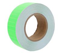 DOITOOL Green Safety Reflective Tape Strong Adhesive Backing and Weatherproof Pvc Material, Hexagonal Honeycomb Pattern Enhances Visibility and Clearly Outlines Contours for Emergency