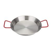 DOITOOL Griddle Pan Griddle Pan Carbon Steel Paella Restaurant Grade Paella Cooking 24cm Non Stick Fry Fondue Sets Cast Iron