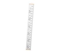 DOITOOL Growth Chart Wall Hanging Ruler Height Measurement Chart with Cartoon Design for S Nursery and Classroom Decoration Track S Growth from Birth to Beyond