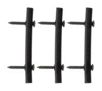 DOITOOL Guitar String Tree Retainer Bar 3 Sets Electric Guitar Pressure Chords Zinc Alloy Black 48mm Music Instrument Accessories