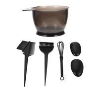 DOITOOL Hair Dye Coloring Kit with Mixing Bowl and Earmuff Plastic Hair Care Set and DIY Salon Use