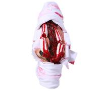 DOITOOL Halloween Party Props Blood Hand Bandage Cosplay Accessory Non-deformed Fadeless Cloth and Plastic Material for Secret Room or Haunted House Decoration