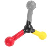 DOITOOL Hand Eye Coordination Training Stick for Basketball Reaction Speed | Variable Difficulty, Soft-contact Build, Plastic Grip, Arc Shape, One-piece Pack for PE Classes