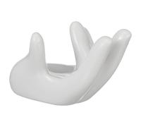 DOITOOL Hand-Shaped Ceramic Jewelry Display Holder for Bracelets Rings Decorative Ceramics Photography Prop for Jewelry Tray and Photo Studio Background for Accessories
