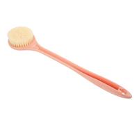 DOITOOL Handle Bath Brush Back Scrubber Body Bathing Tool with Soft Pp Bristles for Shower that Reaches Hard-to-Reach Areas and Drains Excess Oil for Easy Cleaning
