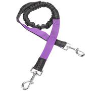 DOITOOL Hands Free Waist Dog Leash for Running and Hiking with Nylon Material and Metal Clips, Designed to Prevent Dogs from Slipping and Absorb Forces for Safe Walking