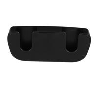 DOITOOL Hanging Game Controller Stand and Organizer for Next-gen Console Controllers, Plastic under Desk Holder with Mount, Space-saving Gaming Accessory for Desk Storage in Black