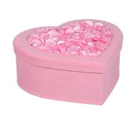 DOITOOL Heart Shaped Valentine's Day Candy Box, Pink Paper Cardboard Box with Lid, Multifunctional and Protective, Elegant and Unique Design for Gifting and Treat Packaging