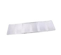 DOITOOL Heat-Resistant Oil Splatter Guard for Stove Top Kitchen Frying Pan Shield Heat Insulation Screen Foil Splashback Protector for Gas Cookers and Induction Hobs
