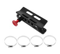 DOITOOL Heavy Duty Fire Extinguisher Mount Bracket for Vehicle Roll Cage Clamp Quick Release Holder Compatible with Wrangler ATV Utv Offroad Trucks