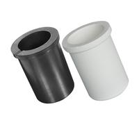 DOITOOL High Purity Graphite Casting Mold for Gold Silver Copper Melting Durable Ingot Mold with Thermal Stability and Wear Resistance Jewelry Graphite Crucible Kit for Volume Melting and